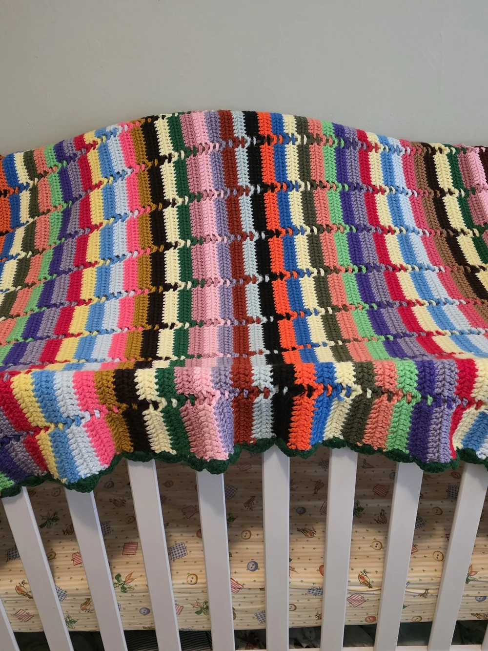 Vintage Afghan Throw